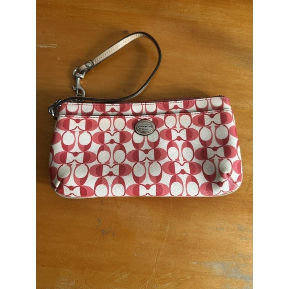 Coach Peyton Wristlet